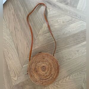 Faithfull the Brand Woven Crossbody Bag